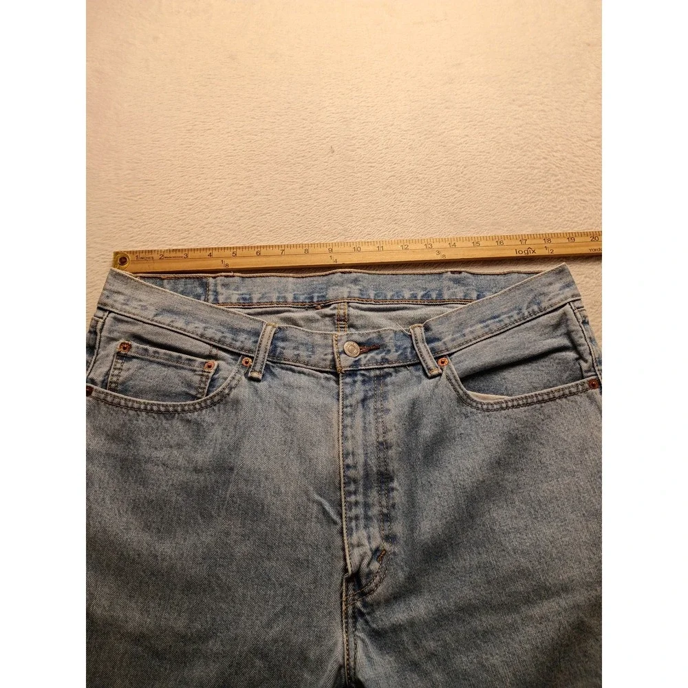 Levis 505 Regular Fit Straight Leg Light Wash Denim Jeans Men's Five Pocket NWOT